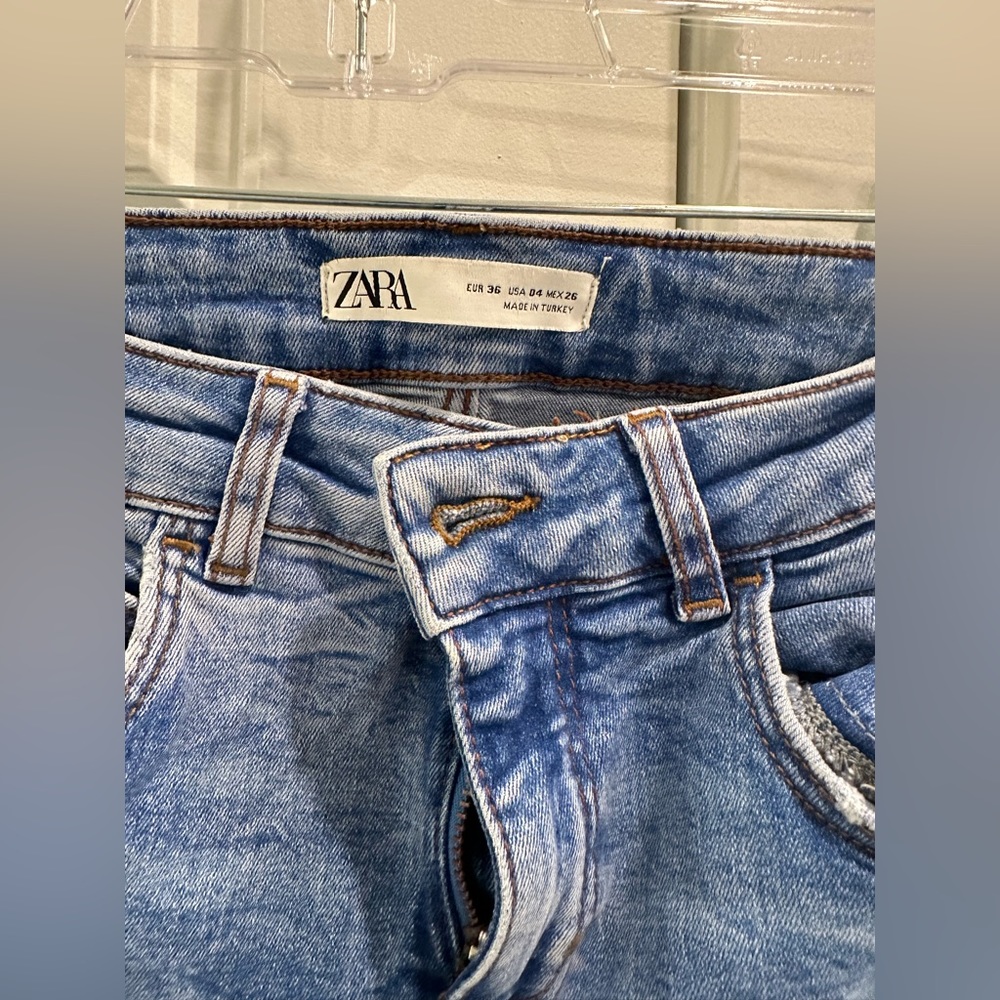 Acid wash denim